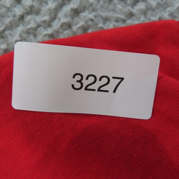 Adidas Originals Essential Tee Men XL Scarlet Red Trefoil Logo NEW - Picture 13 of 13